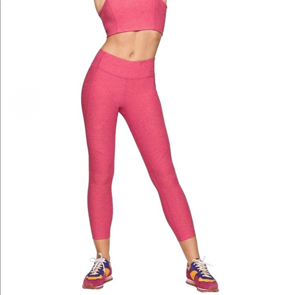 Outdoor Voices Pink Flamingo Leggings